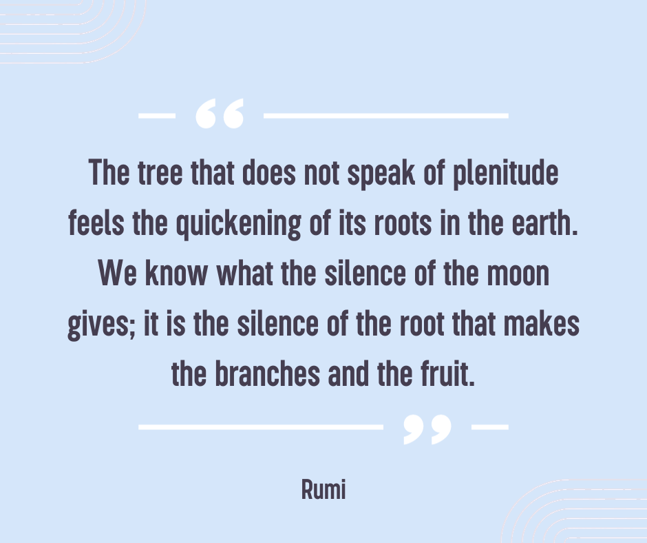suffering in silence quotes rumi
